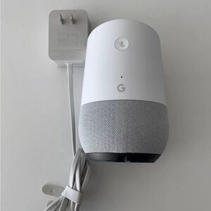 Google Smart Speaker in White and Gray